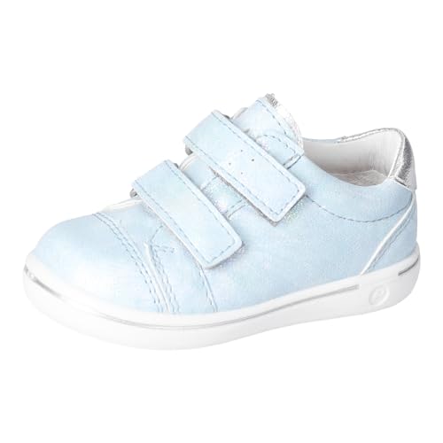 RICOSTA Mädchen Low-Top Sneaker LENIE, Kinder Lauflernschuhe, Weite: Mittel, lose Einlage, Klettverschluss, Halbschuhe, Turnschuhe, Frozen (540), 27 EU von RICOSTA