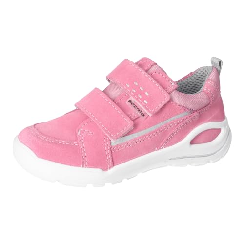 RICOSTA Mädchen Low-Top Sneaker Move, Kinder Halbschuhe, Weite: Mittel, lose Einlage, RicostaTEX, Klettverschluss, Fleur/Mallow (330), 27 EU von RICOSTA