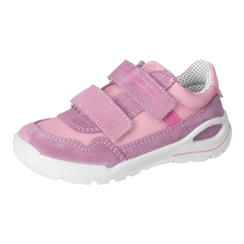 RICOSTA Mädchen Low-Top Sneaker Rider, Kinder Halbschuhe, Weite: Mittel, lose Einlage, Freizeitschuhe, Turnschuhe, Purple/Mallow (340), 27 EU von RICOSTA