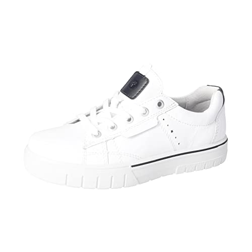 RICOSTA Mädchen Low-Top Sneaker Tamy,Kinder Halbschuhe,lose Einlage,Sportschuhe,Freizeitschuhe,Turnschuhe,Laufschuhe,schnürer,Weiss (810),37 EU von RICOSTA