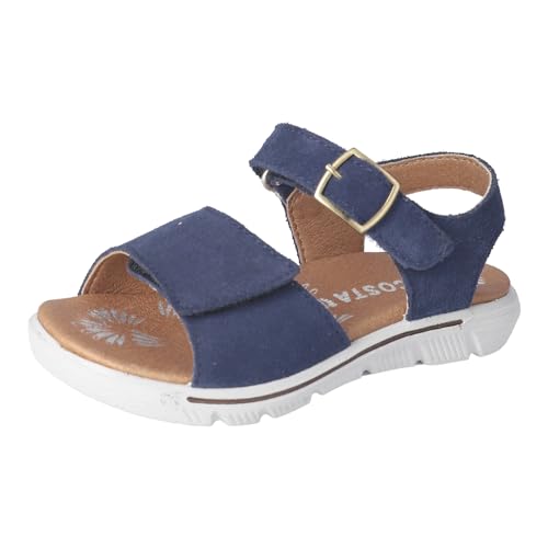 RICOSTA Mädchen Sandalen SAMIRA, Kinder Sommerschuhe, Weite: Mittel, offene schuhe, strandschuhe, sandaletten, klettverschluss, nautic (170), 31 EU von RICOSTA