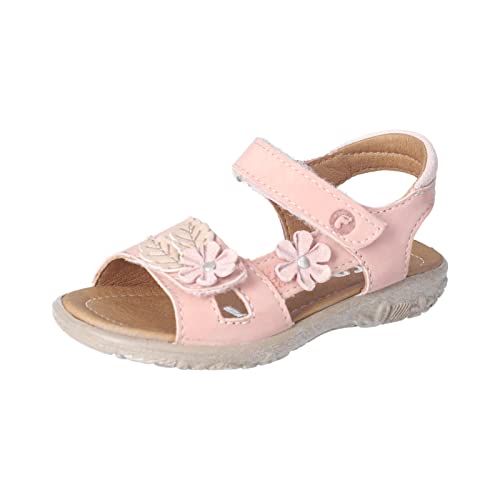 RICOSTA Mädchen Sandalen CILLA,Kinder Sommerschuhe,WMS:Mittel,freizeitschuhe,offene schuhe,strandschuhe,sandaletten,klettverschluss,rosa (320),30 EU von RICOSTA