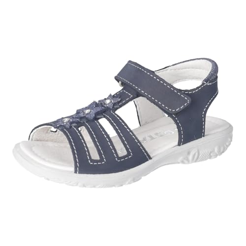 RICOSTA Mädchen Sandalen Cleo, Kinder Sommerschuhe, Weite: Mittel, Sandaletten, Klettverschluss, Freizeitschuhe, Nautic (170), 30 EU von RICOSTA