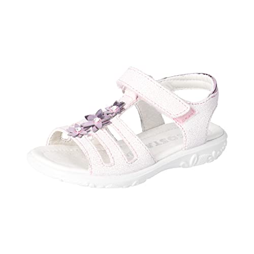 RICOSTA Mädchen Sandalen CLEO,Kinder Sommerschuhe,WMS:Mittel,klettverschluss,freizeitschuhe,offene schuhe,strandschuhe,blush (311),34 EU von RICOSTA