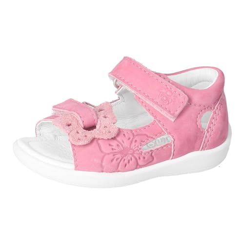 RICOSTA Mädchen Sandalen SILVI, Baby und Kleinkinder Lauflernschuhe, Weite: Mittel, freizeitschuhe, offene schuhe, strandschuhe, fleur (321), 22 EU von RICOSTA