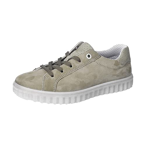 RICOSTA Mädchen Schnürhalbschuhe Jenna Schnürschuh Nubukleder Kinderschuhe Uni schnürschuh Halbschuh freizeitschuh Sneaker von RICOSTA
