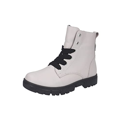 RICOSTA Mädchen Combat Boots Suri,Kinder Stiefeletten,WMS:Mittel,lose Einlage,RicostaTEX,uebergangsschuhe,uebergangsstiefel,Stein (840),38 EU von RICOSTA