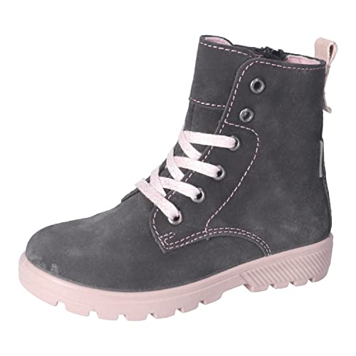 RICOSTA Mädchen Winterstiefel ANNI,Kinder Stiefel,WMS:Mittel,lose Einlage,RicostaTEX,gefüttert,wasserdicht,Winterschuhe,aphalt (490),29 EU von RICOSTA