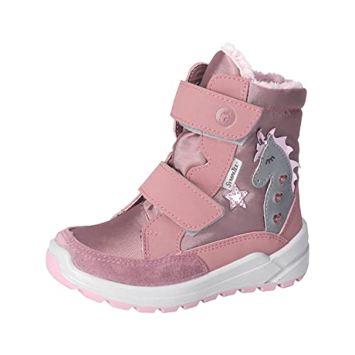 RICOSTA Mädchen Winterstiefel ANNIKA,Kinder Boots,WMS:Mittel,lose Einlage,Sympatex,Blinklicht,outdoor-kinderschuhe,sucre/candy (320),28 EU von RICOSTA