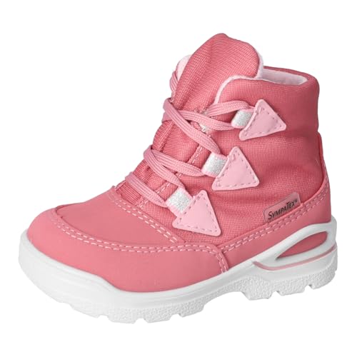RICOSTA Mädchen Winterstiefel Emil, Baby und Kleinkinder Lauflernschuhe, Weite: Mittel, lose Einlage, Sympatex, waschbar, Rosewood (320), 21 EU von RICOSTA