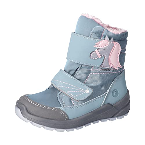 RICOSTA Mädchen Winterstiefel GAREI,Kinder Boots,WMS:Mittel,lose Einlage,Sympatex,waschbar,Outdoor-Kinderschuhe,warm,gefüttert,Arctic (130),29 EU von RICOSTA