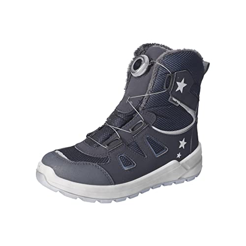 RICOSTA Mädchen Winterstiefel GEA,Kinder Boots,WMS:Mittel,lose Einlage,Sympatex,BOA-Drehverschluss,outdoor-kinderschuhe,see/nautic (170),29 EU von RICOSTA