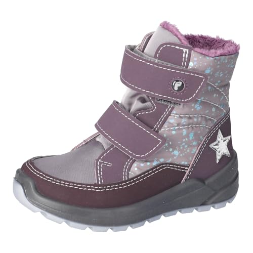RICOSTA Mädchen Winterstiefel GISA, Kinder Boots, Weite: Mittel, lose Einlage, Sympatex, vegan, wasserdicht, Winterboots, dolcetto/Purple (340), 32 EU von RICOSTA