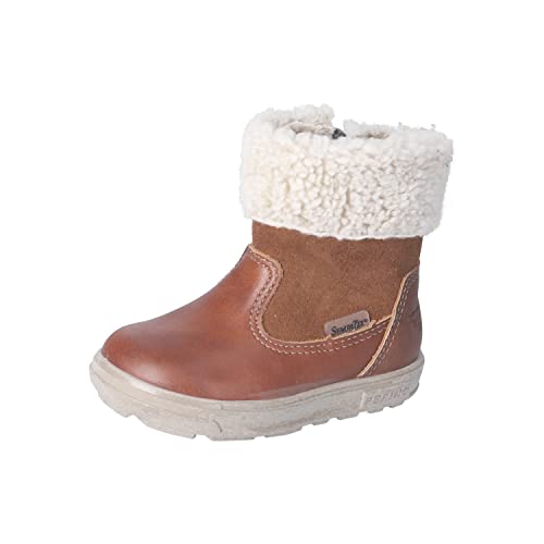 RICOSTA Mädchen Winterstiefel JIMINY,Kinder Lauflernschuhe,WMS:Mittel,Sympatex,gefüttert,wasserdicht,winterboots,warm,nougat/kastanie (270),26 EU von RICOSTA