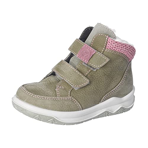 RICOSTA Mädchen Winterstiefel Luan,Kinder Boots,WMS:Mittel,lose Einlage,RicostaTEX,Outdoor-Kinderschuhe,warm,eukalyptus/rosa (530),30 EU von RICOSTA