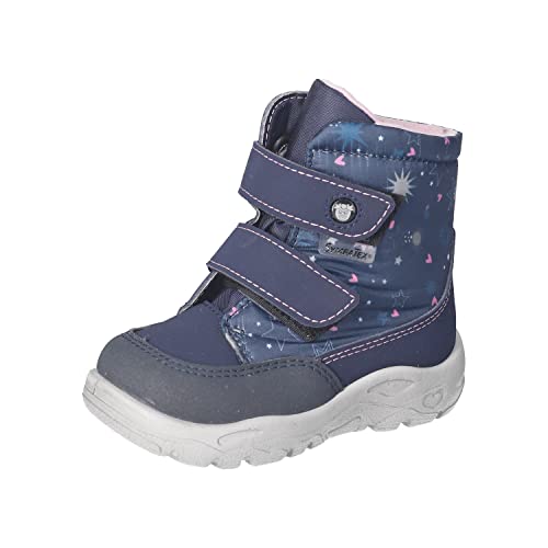 RICOSTA Mädchen Winterstiefel Madlen,Kinder Lauflernschuhe,WMS:Mittel,lose Einlage,Sympatex,Lammwolle,gefüttert,Nautic/Marine (170),28 EU von RICOSTA