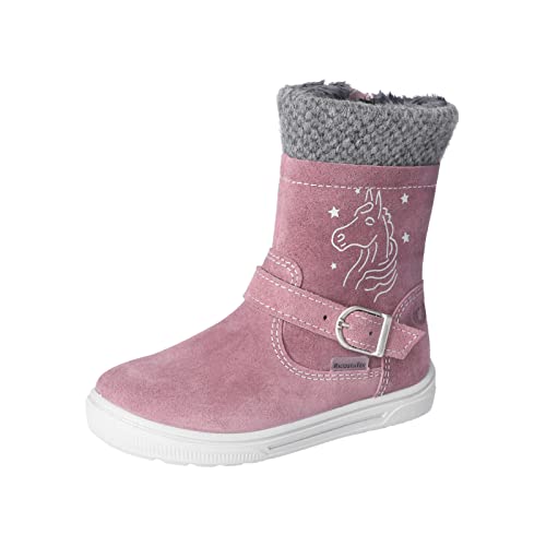 RICOSTA Mädchen Winterstiefel Sweet,Kinder Boots,WMS:Mittel,lose Einlage, TEX,gefüttert,wasserdicht,Winterboots,warm,Sucre (320),33 EU von RICOSTA