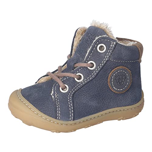 RICOSTA Mädchen und Jungen Winterstiefel Georgie,Kinder Lauflernschuhe,WMS:Mittel,lose Einlage,terracare,Winterboots,gefüttert,See (180),26 EU von RICOSTA