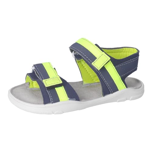 RICOSTA Mädchen und Jungen Sandalen SYDNEY, Kinder Sommerschuhe, Weite: Mittel, Barfuß-Schuh,vegan, freizeitschuhe, nautic/ozean (170), 28 EU von RICOSTA