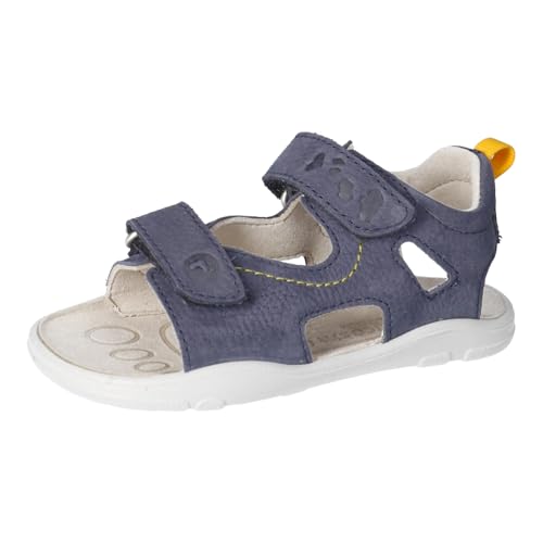 RICOSTA Mädchen und Jungen Sandalen York, Kinder Sommerschuhe, Weite: Mittel, Barfuß-Schuh, Freizeitschuhe, offene Schuhe, See (180), 24 EU von RICOSTA