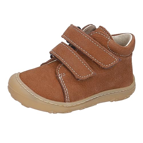 RICOSTA Mädchen und Jungen Stiefel CHRISY, Kinder Lauflernschuhe, Weite: Weit, lose Einlage, terracare, klettstiefel, booties, curry (260), 24 EU von RICOSTA