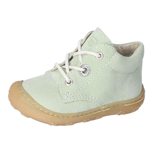 RICOSTA Mädchen und Jungen Stiefel CORY, Kinder Lauflernschuhe, Weite: Mittel, lose Einlage, terracare, schnürstiefel, booties, avocado (520), 26 EU von RICOSTA