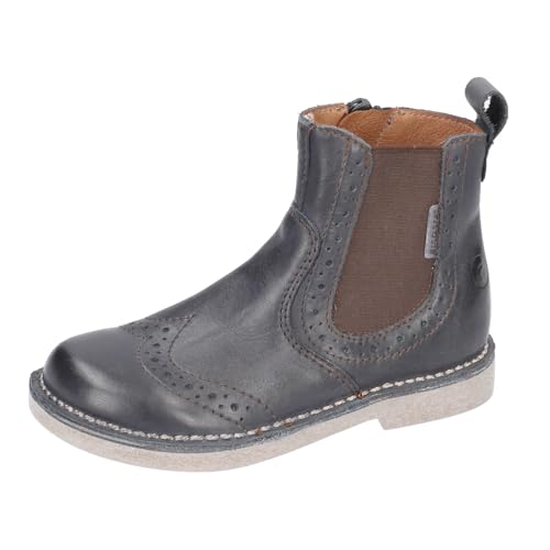 RICOSTA Mädchen und Jungen Stiefel Dallas,Kinder Boots,WMS:Mittel,lose Einlage,Booties,Kurzstiefel,Chelsea Boots,reißverschluss,See (180),25 EU von RICOSTA