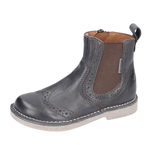 RICOSTA Mädchen und Jungen Stiefel Dallas,Kinder Boots,WMS:Mittel,lose Einlage,Booties,Kurzstiefel,Chelsea Boots,reißverschluss,See (180),28 EU von RICOSTA