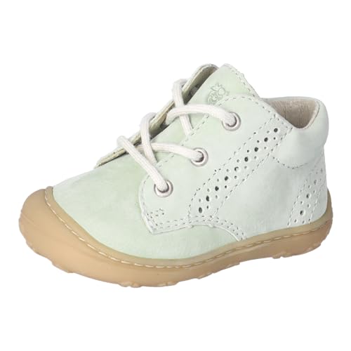 RICOSTA Mädchen und Jungen Stiefel Kelly, Kinder Lauflernschuhe, Weite: Mittel, lose Einlage, schnürstiefel, Booties, Leder, Avocado (521), 24 EU von RICOSTA