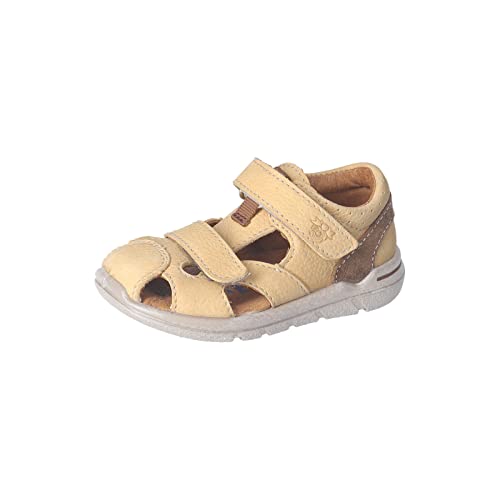 RICOSTA Unisex - Baby Kletthalbschuhe KASPI,Kinder Lauflernschuhe,WMS:Mittel,terracare,Klettschuhe,Strassenschuhe,Sneaker,Desert/Hazel (630),24 EU von RICOSTA