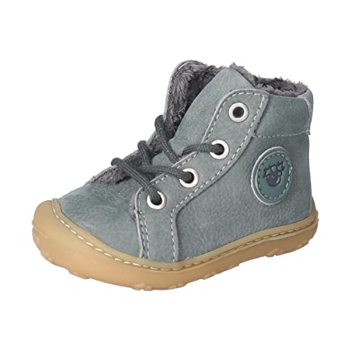 RICOSTA Unisex - Baby Winterstiefel Georgie,Kinder Lauflernschuhe,WMS:Mittel,lose Einlage,terracare,Outdoor-Kinderschuhe,warm,Salbei (570),19 EU von RICOSTA