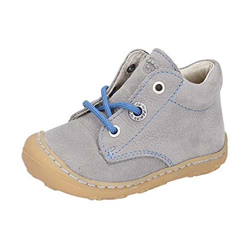 RICOSTA Unisex - Kinder Boots Cory von Pepino, Weite: Mittel (WMS),lose Einlage,terracare,Booties,Leder,Kids,junior,Graphit (452),18 EU / 2 Child UK von RICOSTA