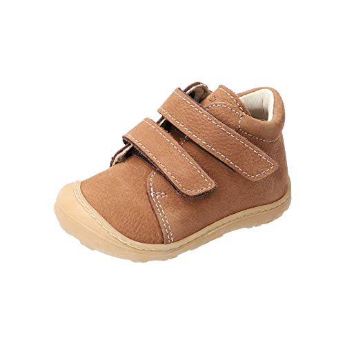RICOSTA Unisex - Kinder Lauflern Schuhe Chrisy von Pepino, Weite: Mittel (WMS), Halbschuh mit Klettverschluss leicht,Curry,18 EU / 2 Child UK von RICOSTA