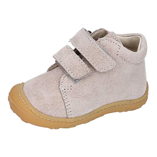 RICOSTA Jungen und Mädchen Lauflernschuhe Chrisy von Pepino, Mittel - für mittelkräftige Füße geeignet (WMS), Grau (kies) (650), 25 EU von RICOSTA