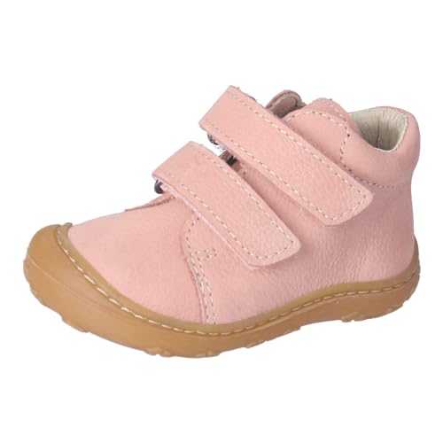 RICOSTA Unisex Stiefel CHRISY, Baby und Kleinkinder Lauflernschuhe, Weite: Mittel, lose Einlage, terracare, klettstiefel, leder, rosa (311), 22 EU von RICOSTA