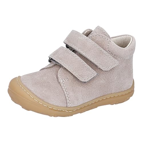 RICOSTA Unisex Stiefel CHRISY, Baby und Kleinkinder Lauflernschuhe, Weite: Mittel, lose Einlage, terracare, klettstiefel, booties, kies (650), 20 EU von RICOSTA