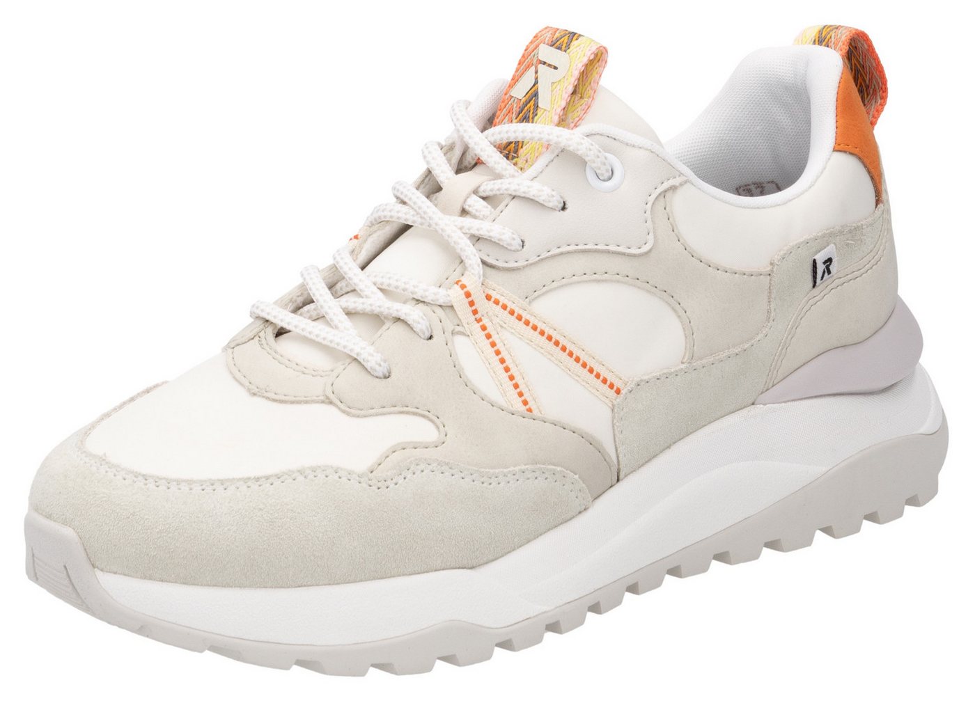 RIEKER Sport Bel Air Keilsneaker, Freizeitschuh, Halbschuh, Schnürschuh mit herausnehmbarem Fußbett von RIEKER Sport