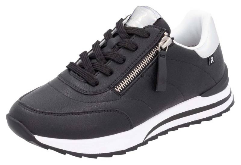 RIEKER Sport Plateausneaker, Freizeitschuh, Halbschuh, Schürschuh in schmaler Form von RIEKER Sport