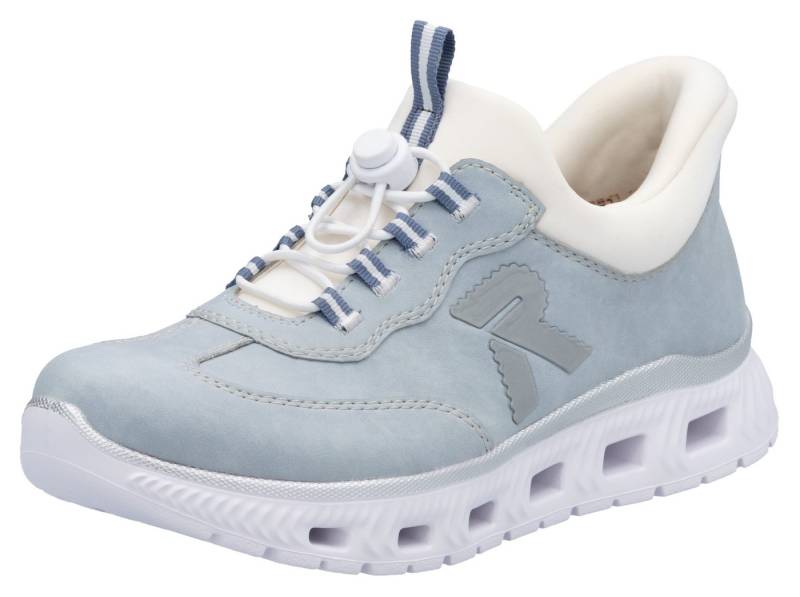 RIEKER Sport Ready2GO Slip-On Sneaker, Schlupfschuh, Halbschuh, Freizeitschuh mit Schnellverschluss von RIEKER Sport