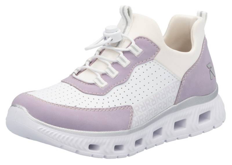 RIEKER Sport vegan Slip-On Sneaker, Slipper, Halbschuh, Freizeitsneaker mit MemoSoft-Ausstattung von RIEKER Sport