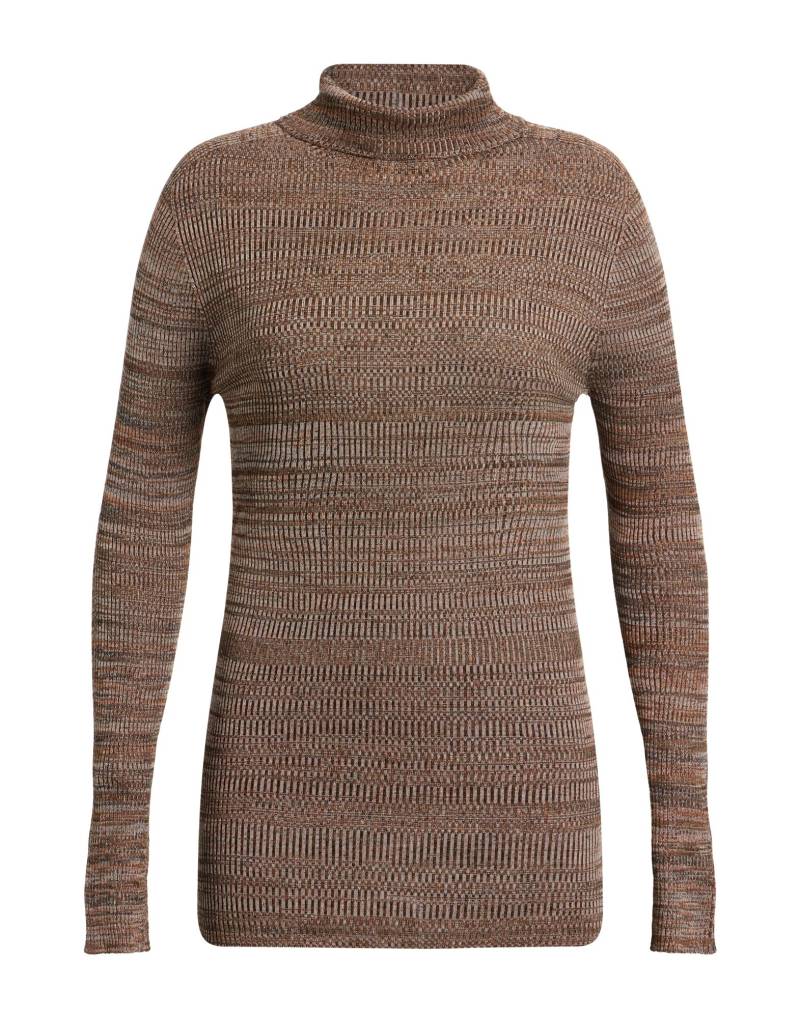 RIER Rollkragenpullover Damen Braun von RIER