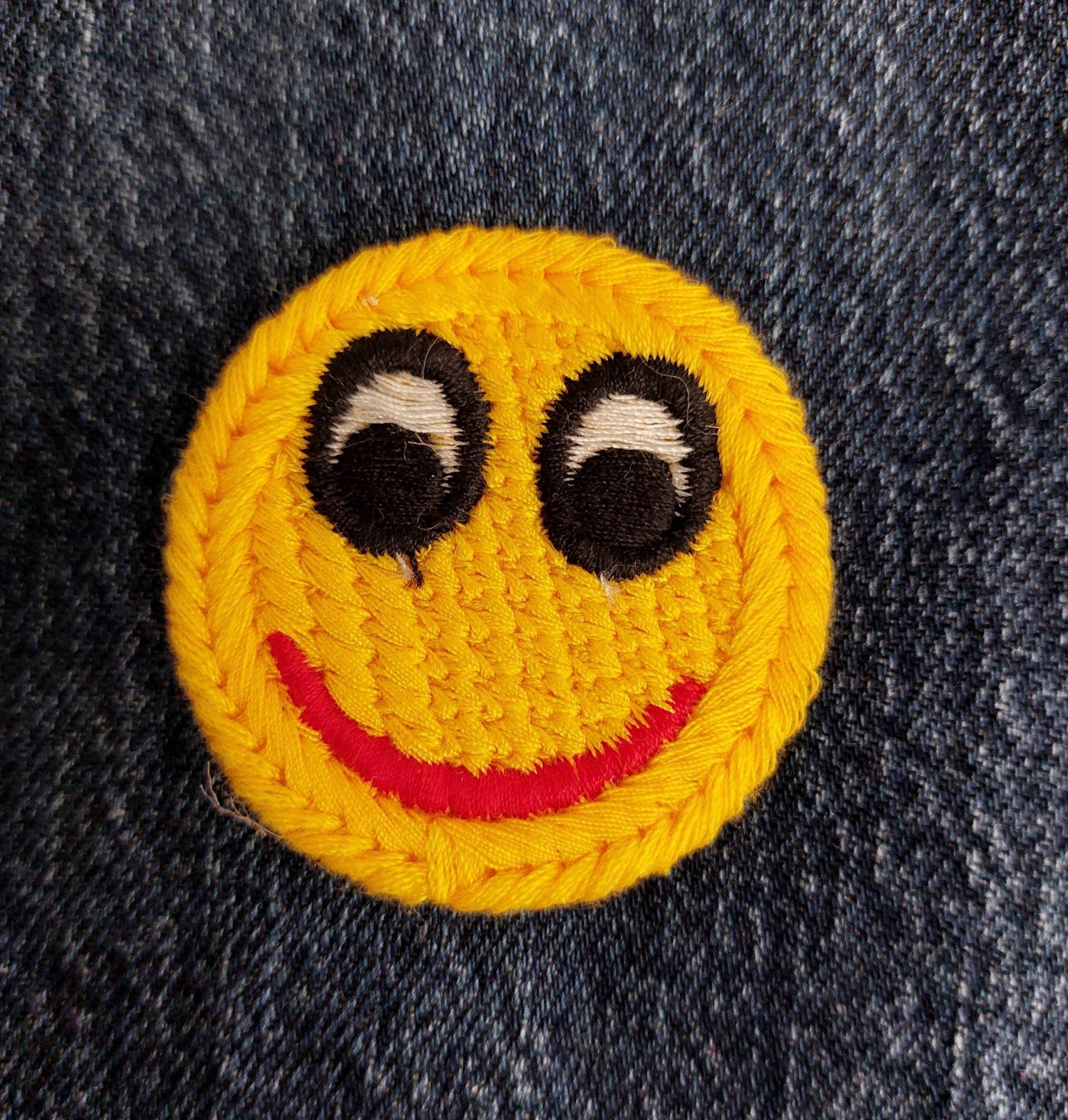 Smiley Aufnäher , Patch Sticker Geschenk Smiley Aufnäher , Patch Sticker Geschenk von RIHELVielfalt
