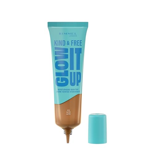 Rimmel London Kind & Free Glow It Up Foundation, feuchtigkeitsspendend, 410, Milch, beruhigt empfindliche Haut, gesunder und strahlender Teint, spendet den ganzen Tag Feuchtigkeit, 30 ml Rimmel London Kind & Free Glow It Up Foundation, feuchtigkeitsspendend, 410, Milch, beruhigt empfindliche Haut, gesunder und strahlender Teint, spendet den ganzen Tag Feuchtigkeit, 30 ml von Rimmel London