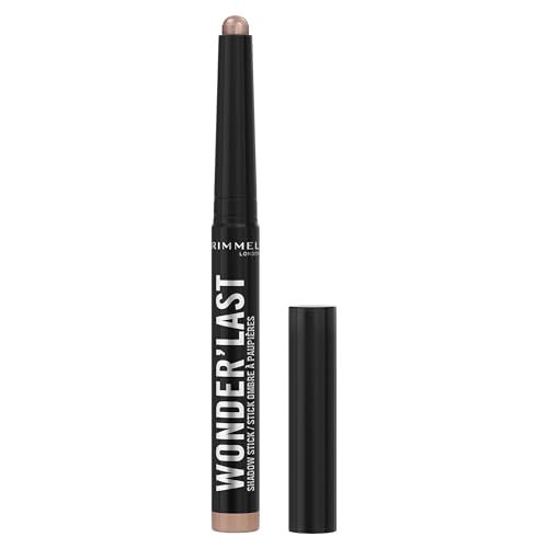 Rimmel Wonder'Last 005 Frosty Rose Lidschattenstift, lebendige und wirkungsvolle Farbe, einfach aufzutragen, angenehme Textur, ultra-cremige Formel, vegane Formel, 1,64 g von RIMMEL LONDON