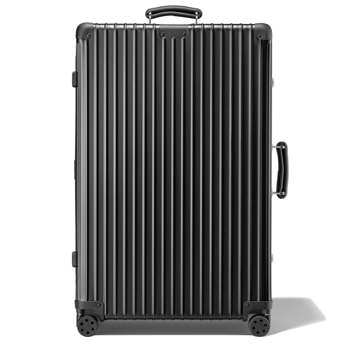 RIMOWA Classic Check-In L Koffer in Schwarz - Aluminium - 79x53x28 von RIMOWA