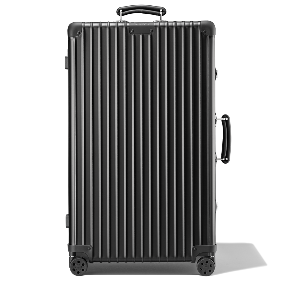 RIMOWA Classic Trunk Großer Koffer in Schwarz - Aluminium - 75x36x47 von RIMOWA