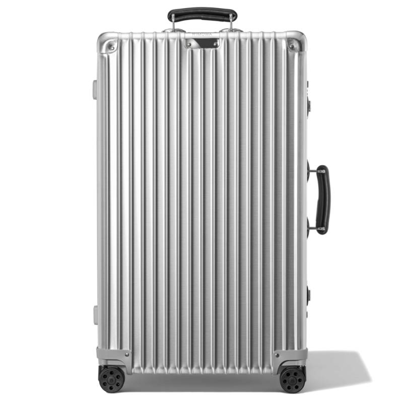 RIMOWA Classic Trunk Großer Koffer in Silber - Aluminium - 75x36x47 von RIMOWA