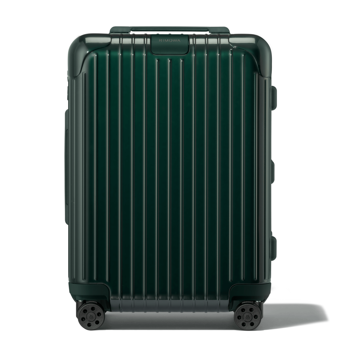 RIMOWA Essential Cabin Kabinenkoffer in Grüner Glanz - Polycarbonat - 55x39x23 RIMOWA Essential Cabin Kabinenkoffer in Grüner Glanz - Polycarbonat - 55x39x23 von RIMOWA
