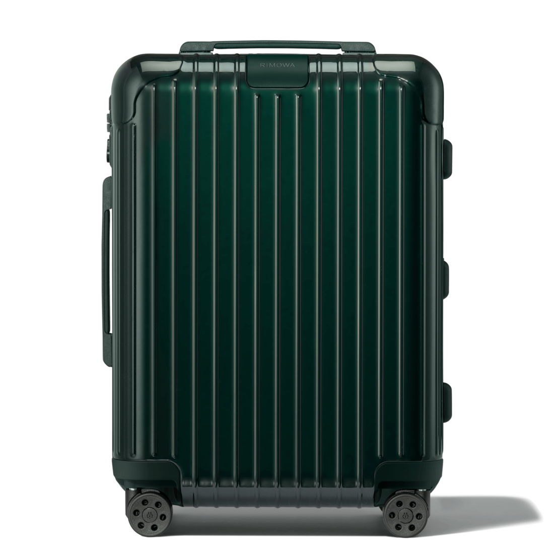 RIMOWA Essential Cabin S Kabinenkoffer in Grüner Glanz - Polycarbonat - 55x39x20 von RIMOWA