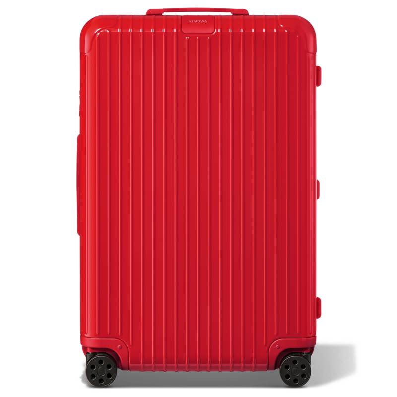 RIMOWA Essential Check-In L Koffer in Glänzendes Rot - Polycarbonat - 77.5x51x26.5 von RIMOWA